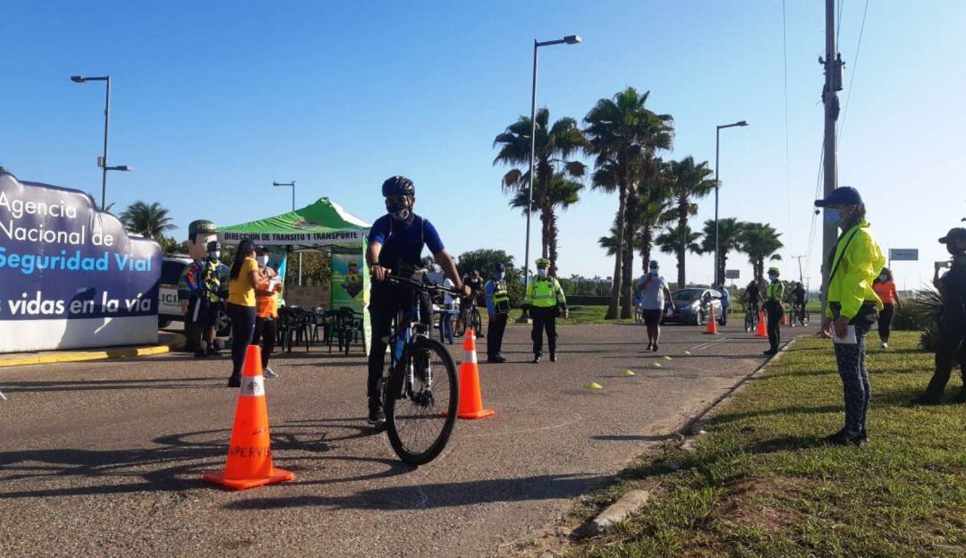 Policía Metropolitana de Cartagena, Agencia Nacional de Seguridad vial y Tránsito Distrital – Datt, se tomaron el sector Las Ramblas, en la vía al Mar