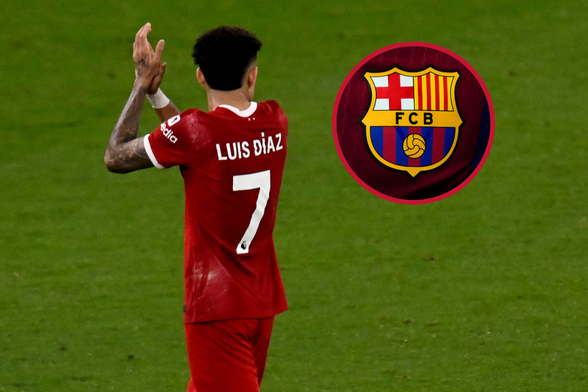 Luis Díaz y su posibilidad de llegar al Barcelona - Getty Images