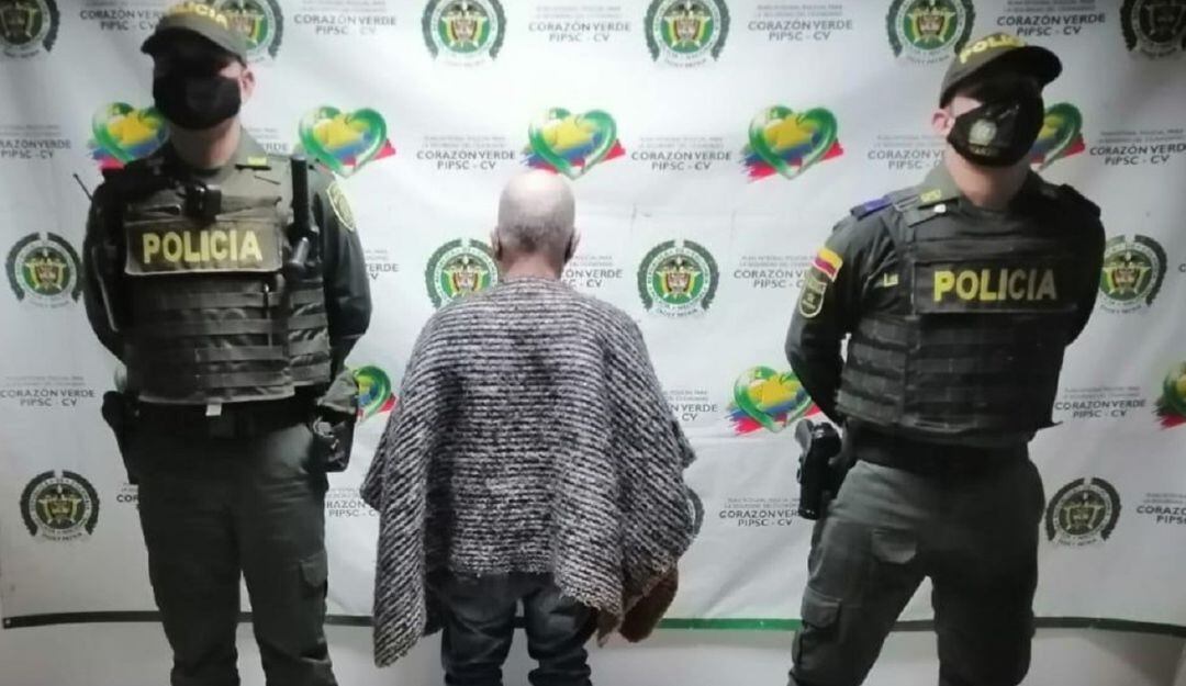 Capturado en el municipio de Pensilvania, Caldas