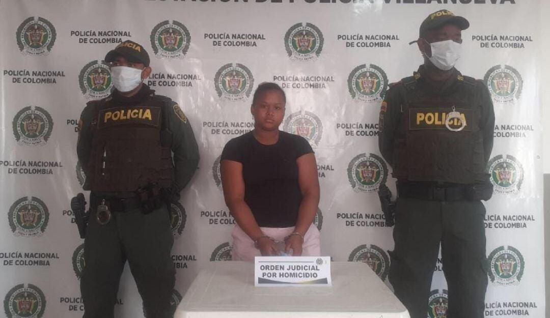 Carmen Melisa Ariza Barros, de 20 años, fue capturada al parecer por ser colaboradora de la mencionada banda criminal.