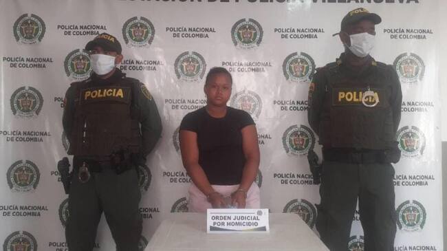 Carmen Melisa Ariza Barros, de 20 años, fue capturada al parecer por ser colaboradora de la mencionada banda criminal.