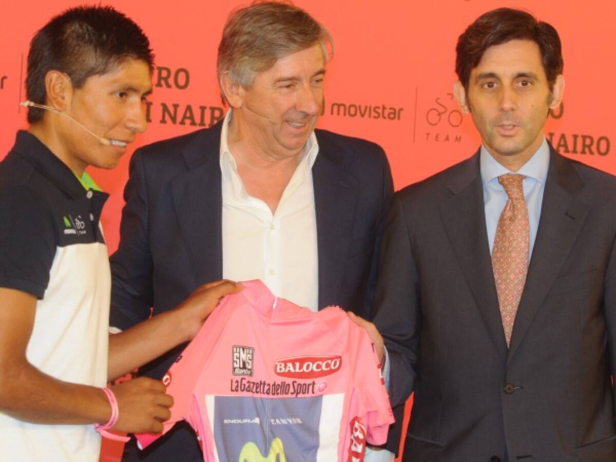Movistar desmiente participación de Nairo en el Giro y asegura que aún está por definir