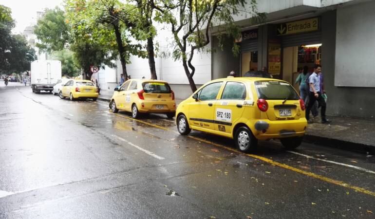 Botón de pánico en gremio de taxistas.
