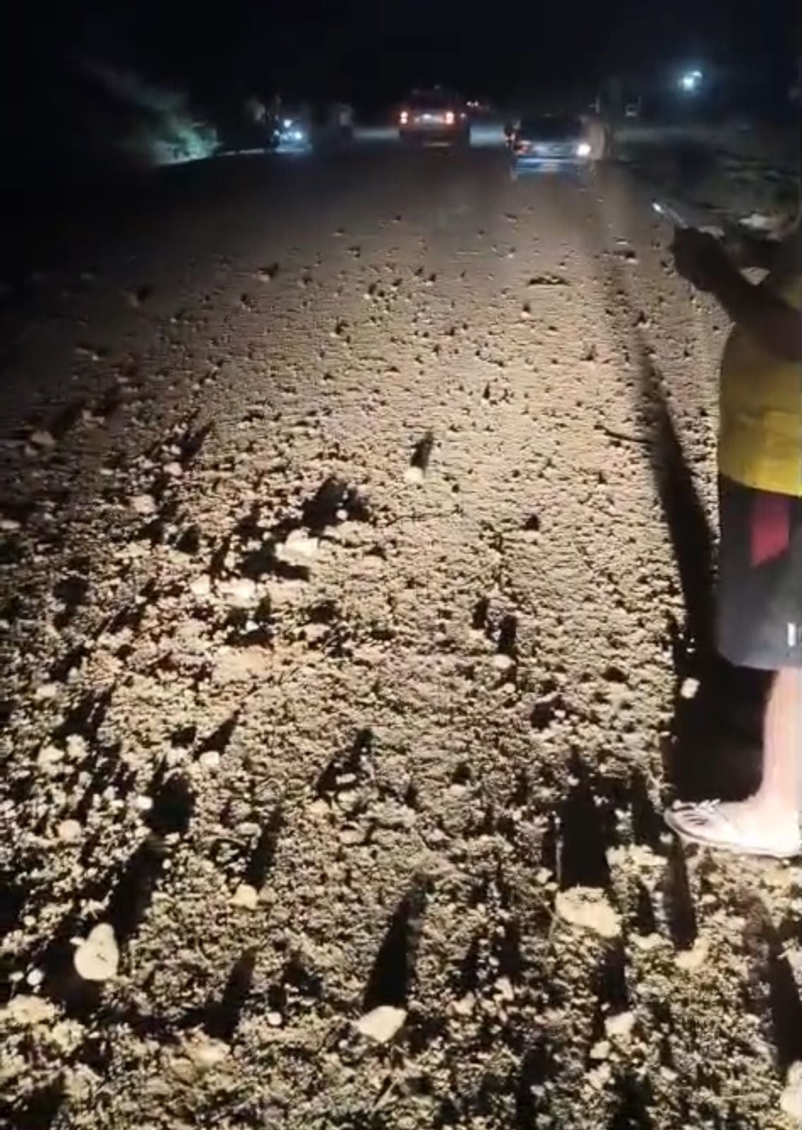 Atentado en el Anillo Vial de Cúcuta. / Foto: Cortesía.