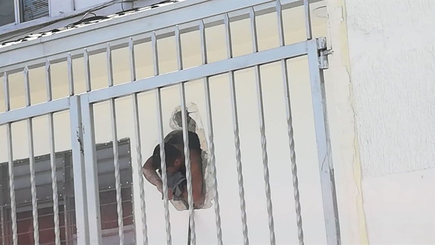 Se registró un amotinamiento en la carceleta de la Unidad de Reacción Inmediata, URI, de la Fiscalía General de la Nación en Popayán. Foto: Cortesía Sucesos Cauca