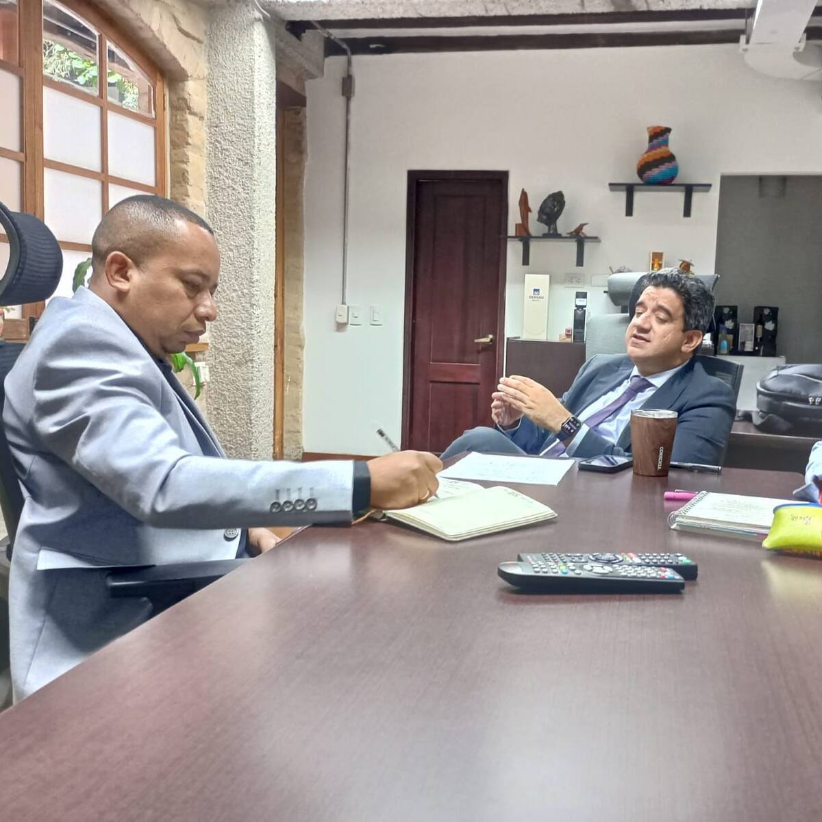 Alcalde de Santa Rosa avanza en gestiones para optimizar sistema de acueducto