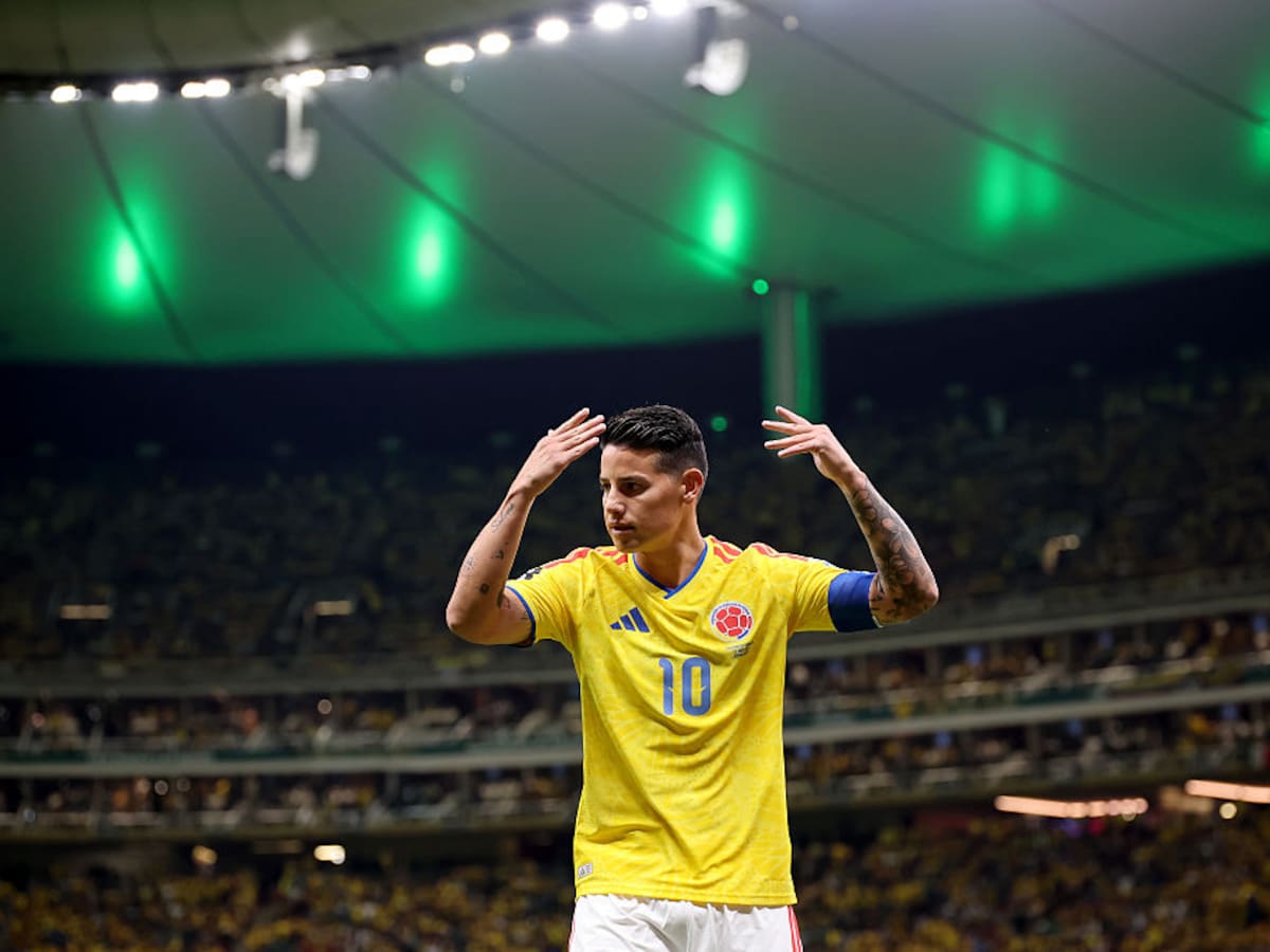 James Rodríguez brilla en Colombia: iguala histórico récord del Pibe Valderrama y Freddy Rincón