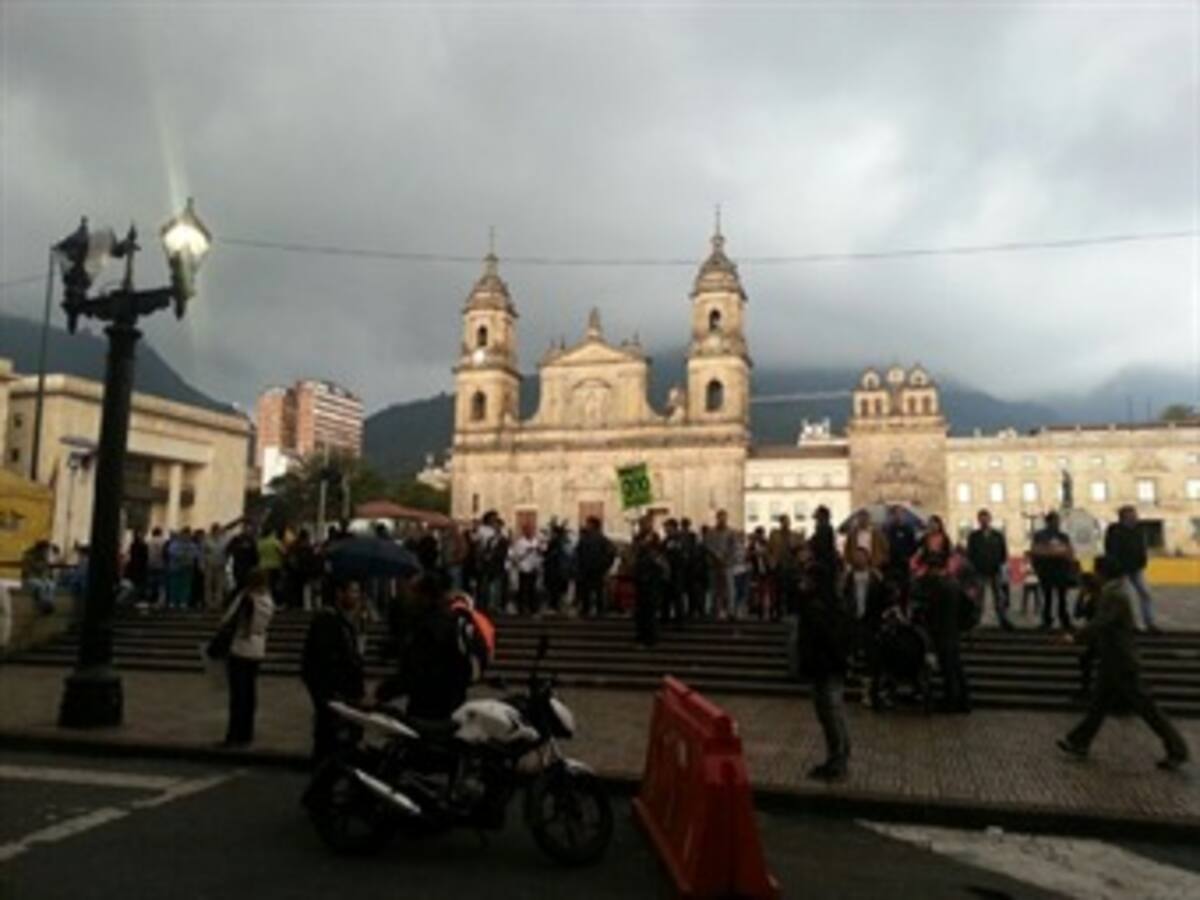 Así fue el regreso de Petro al Palacio Liévano