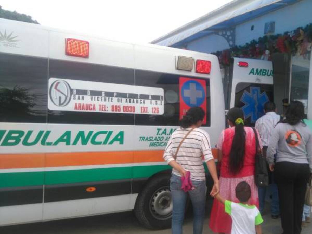 Trasladan a menor agredida físicamente en Arauquita a clínica de Bucaramanga