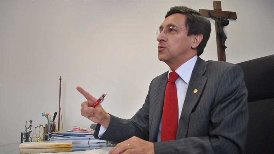 Danilo Rojas, presidente del Consejo de Estado. Foto: Colprensa