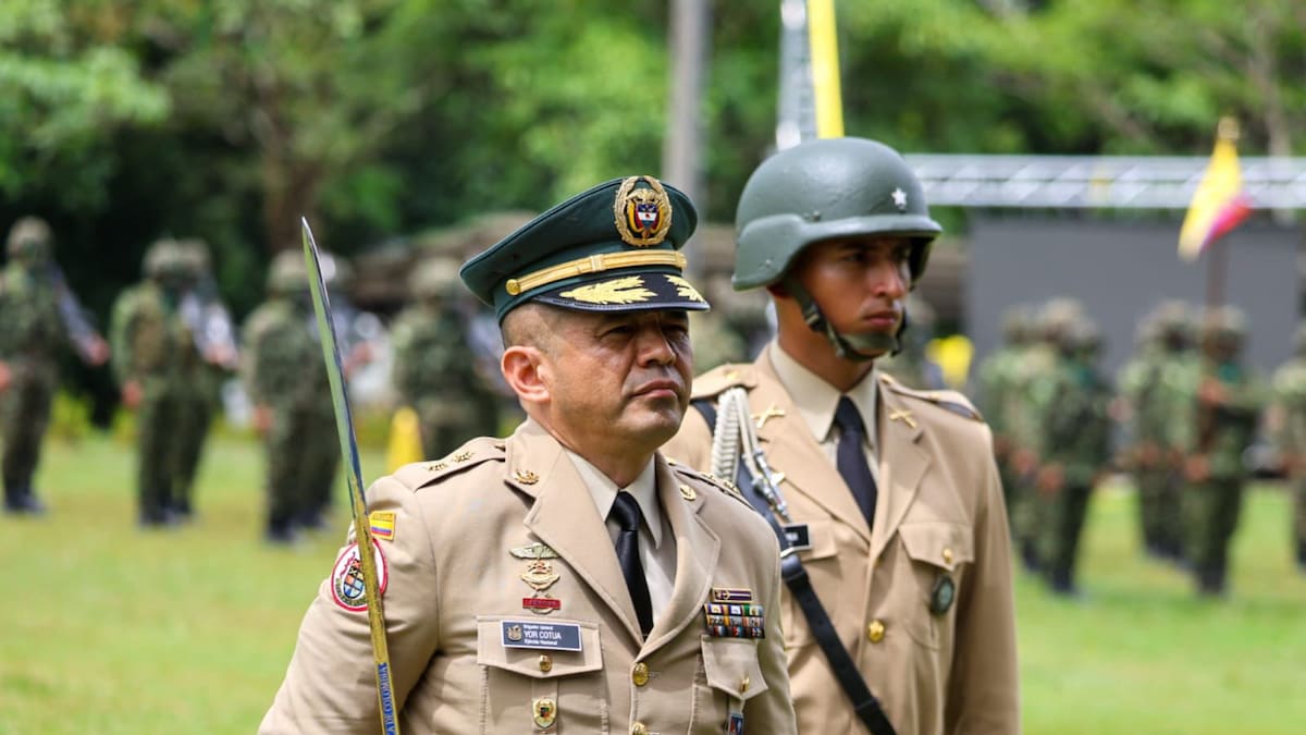 General Yor William Cotua asumió como comandante de la Fuerza de Tarea Omega