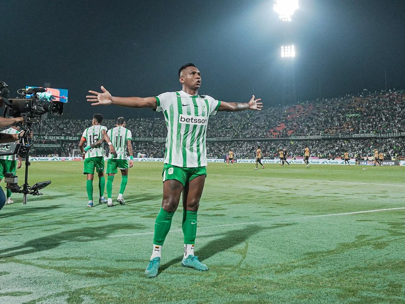 Alfredo Morelos, figura de Atlético Nacional / @nacionaloficial