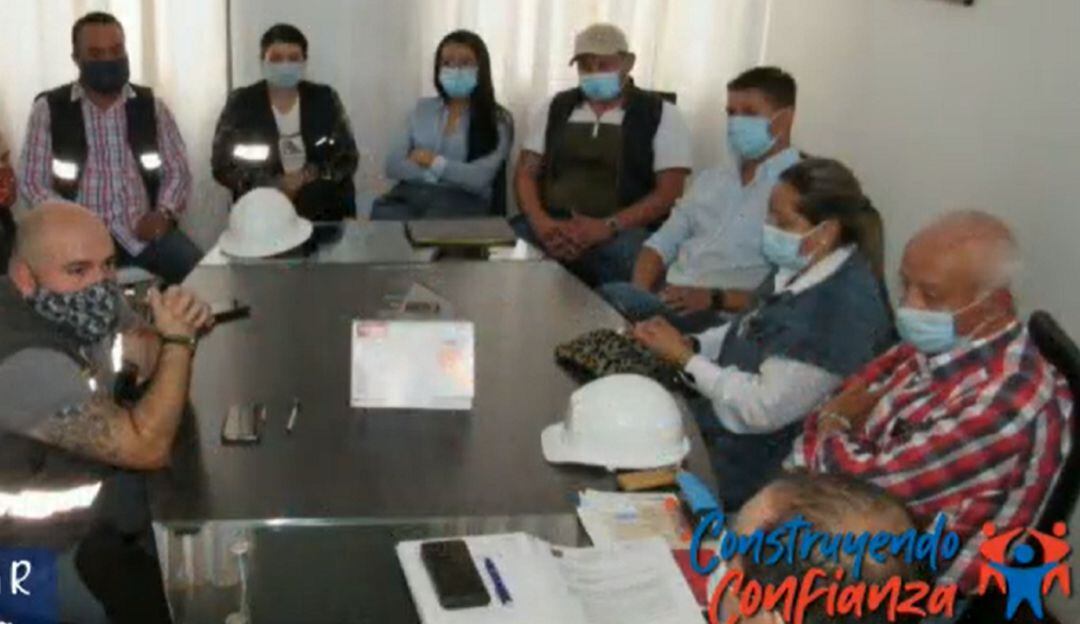 Mesa técnica para evaluación de obras de infraestructura