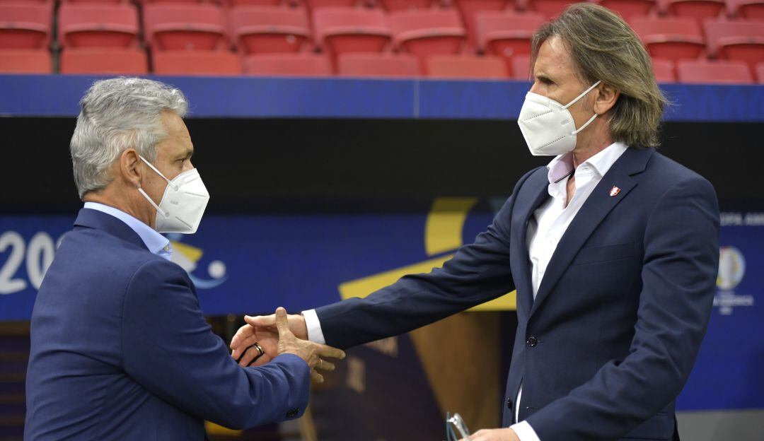 Reinaldo Rueda y Ricardo Gareca