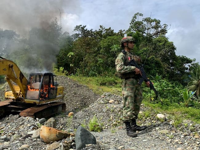 Minería ilegal: frenan invasión de bosques en Buenaventura a disidencias