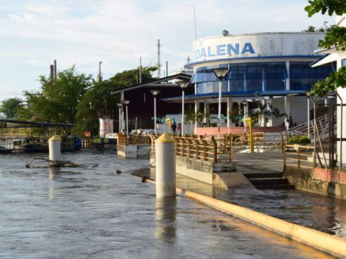 Alerta naranja por aumento del río Magdalena