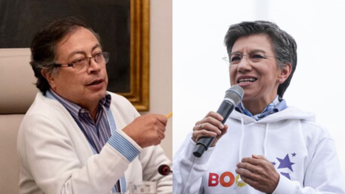 Petro responde Claudia López: “No estoy en China decidiendo el futuro del Metro de Bogotá”