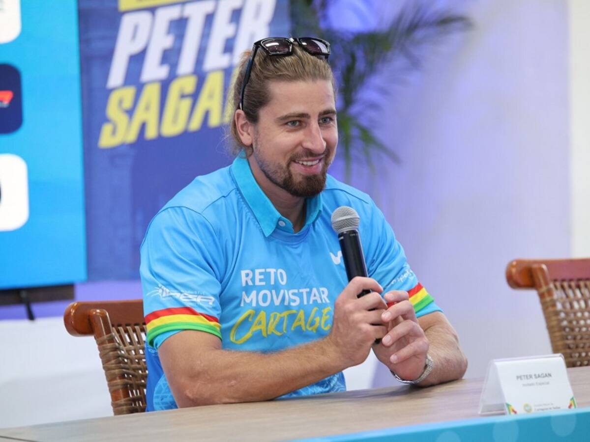 "Me gusta mucho Cartagena, es una ciudad para el deporte y las vacaciones": Peter Sagan