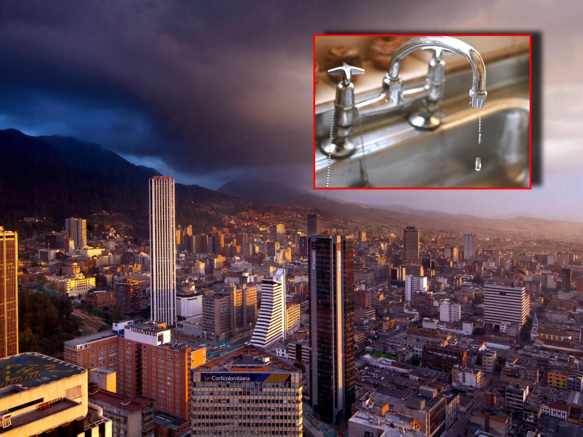 Cortes de agua en Bogtotá, imagen de referencia. Fotos: Getty Images.