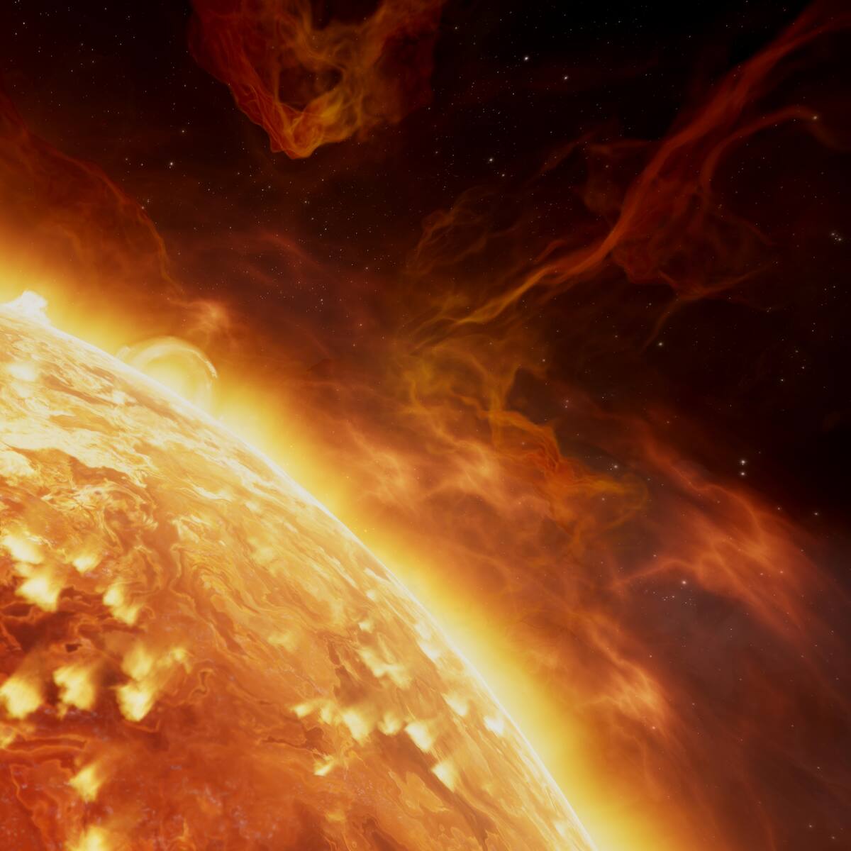 Poderosa tormenta solar impacta Marte y genera auroras globales