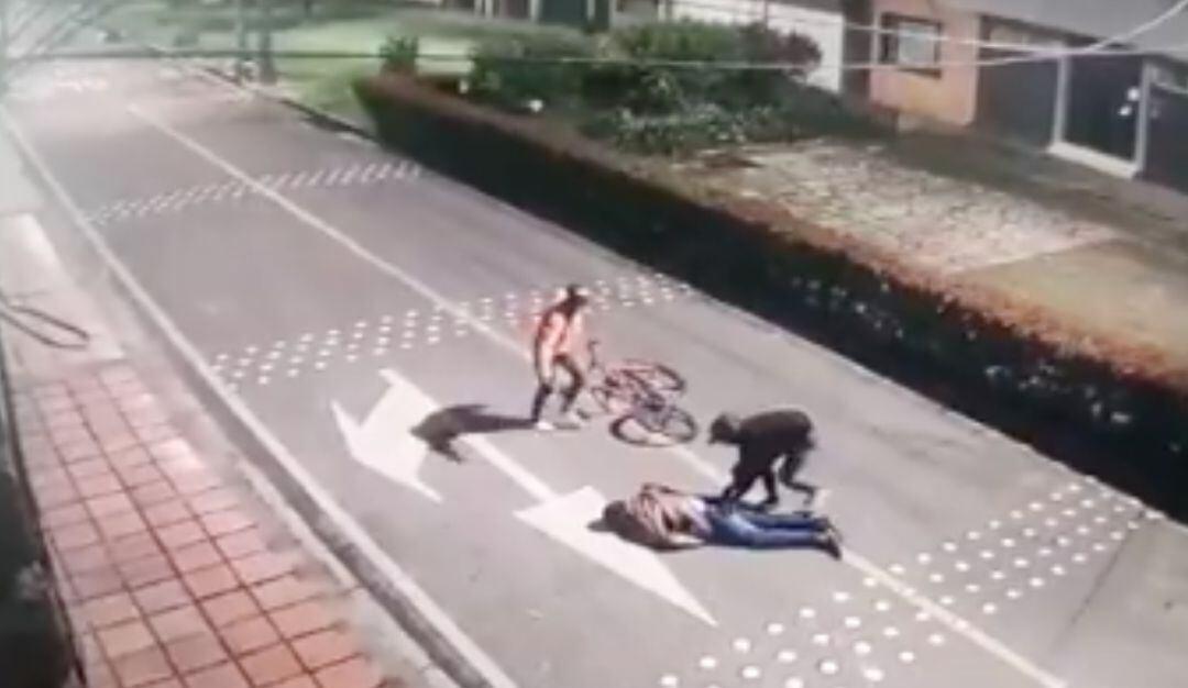 Ladrones en Bogotá. 