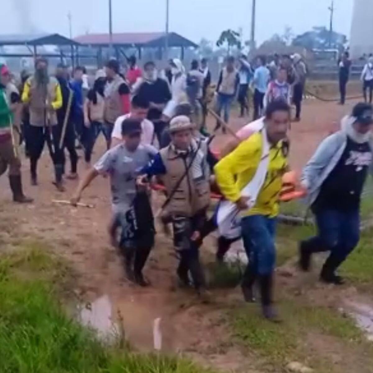 San Vicente del Caguán: un policía murió en medio de las protestas de campesinos