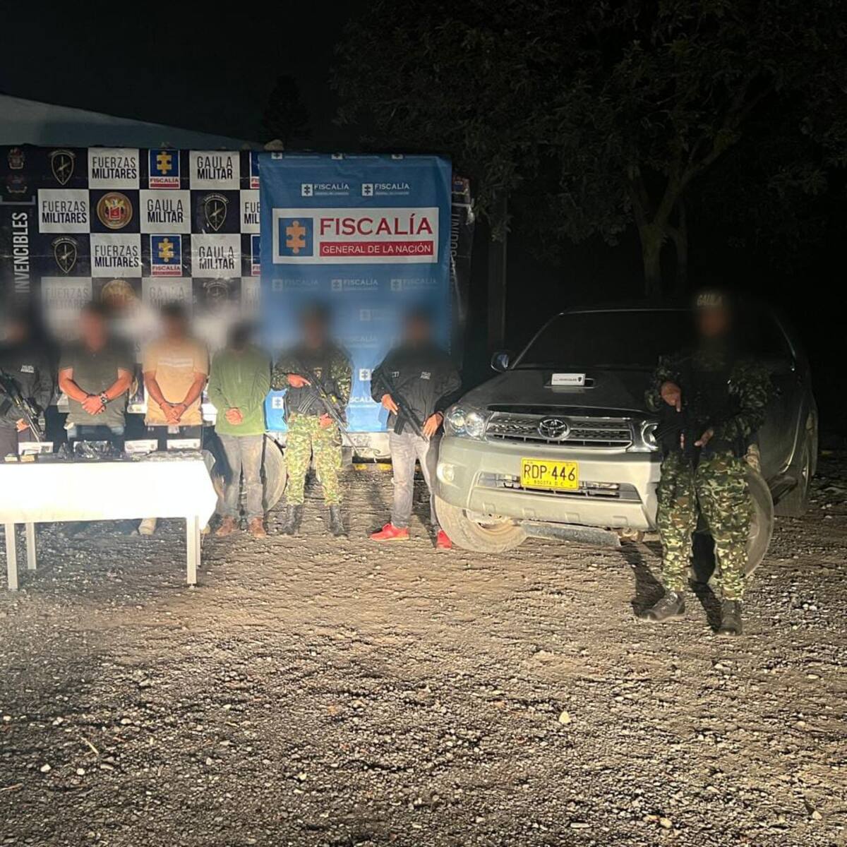 Rescatan a persona secuestrada en Rionegro y capturan a tres delincuentes
