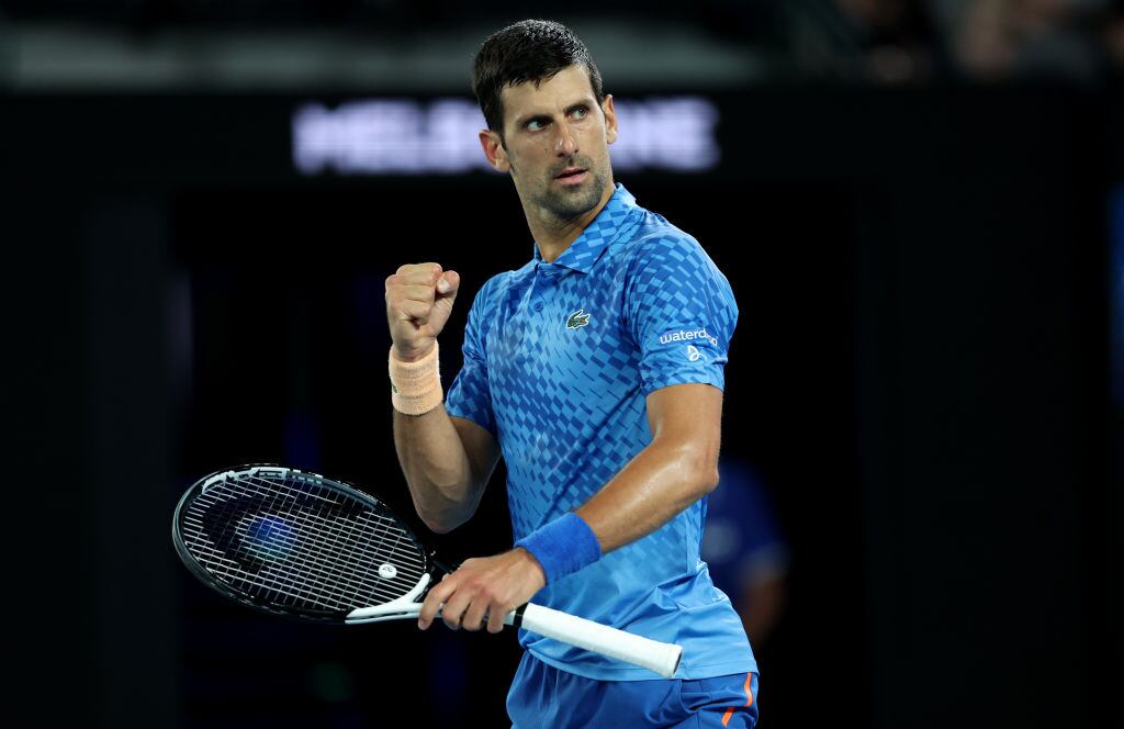 Novak Djokovic en el Abierto de Australia  (Photo by Clive Brunskill/Getty Images)