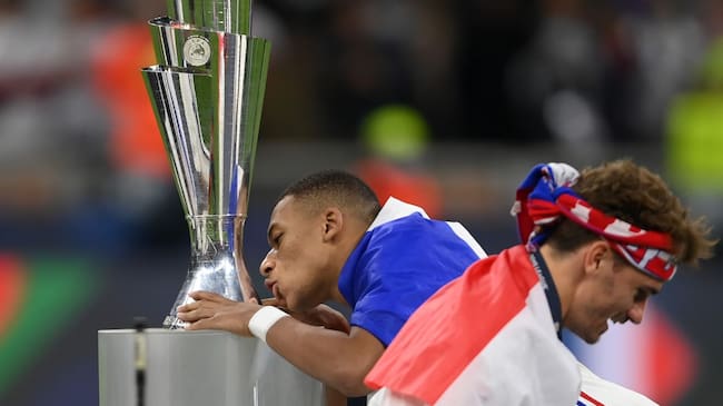 Kylian Mbappé campeón de la Liga de las Naciones 2021