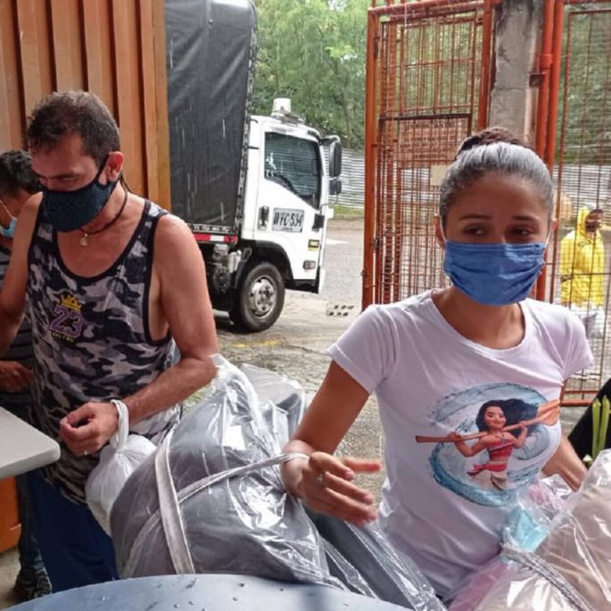 Familias y niños del Norte de Bucaramanga recibieron la Navidad