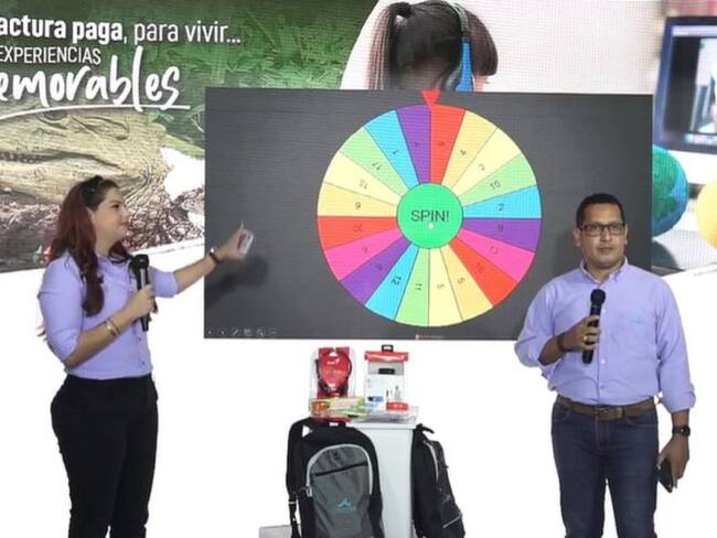 Sorteo donde se premiaron a 50 usuarios puntuales