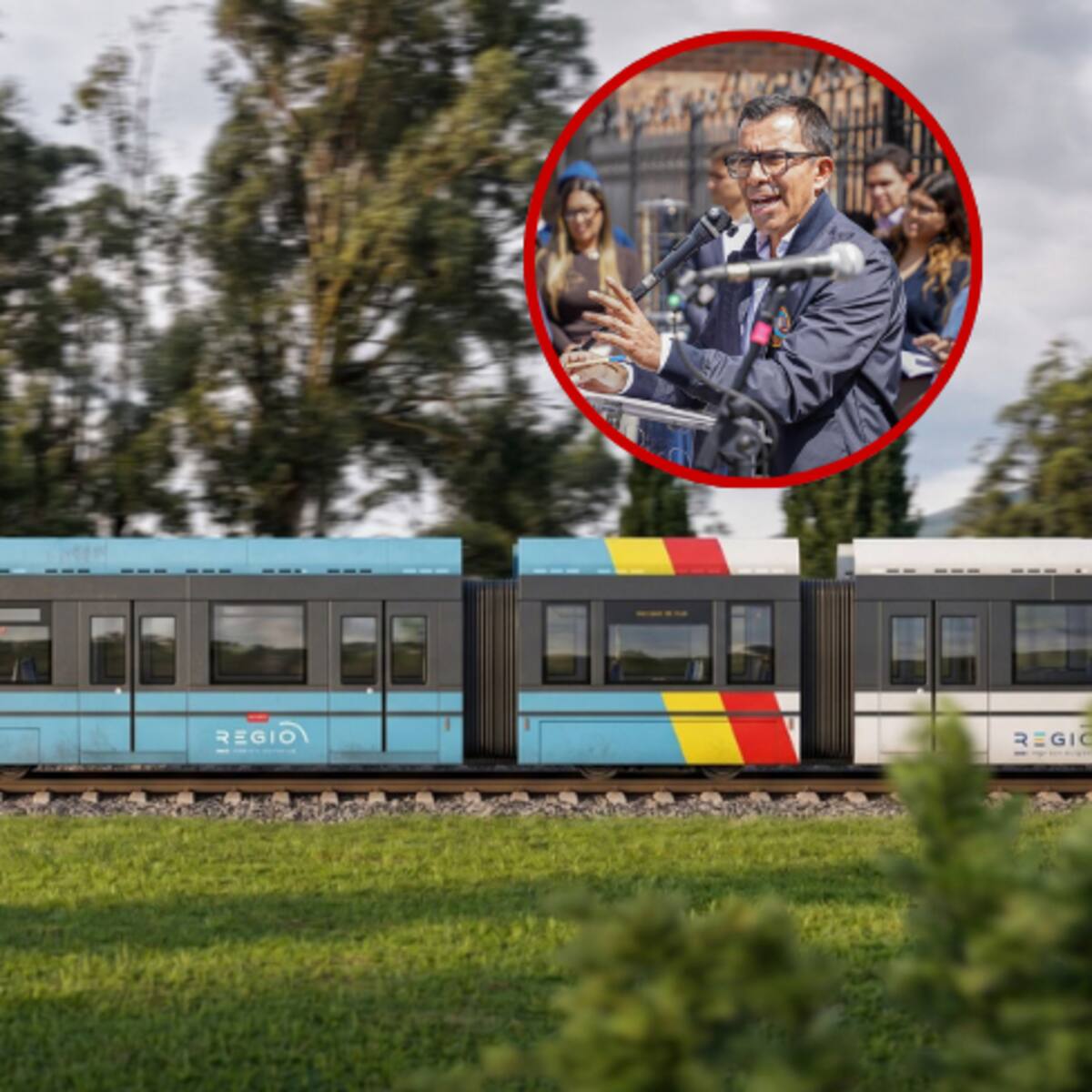 “El Distrito no conoce el proyecto”, gobernador Rey critica a la Administración Galán por Regiotram