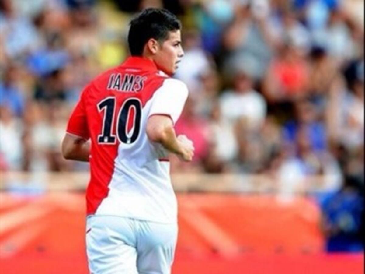 James Rodríguez fue protagonista en el triunfo del Mónaco