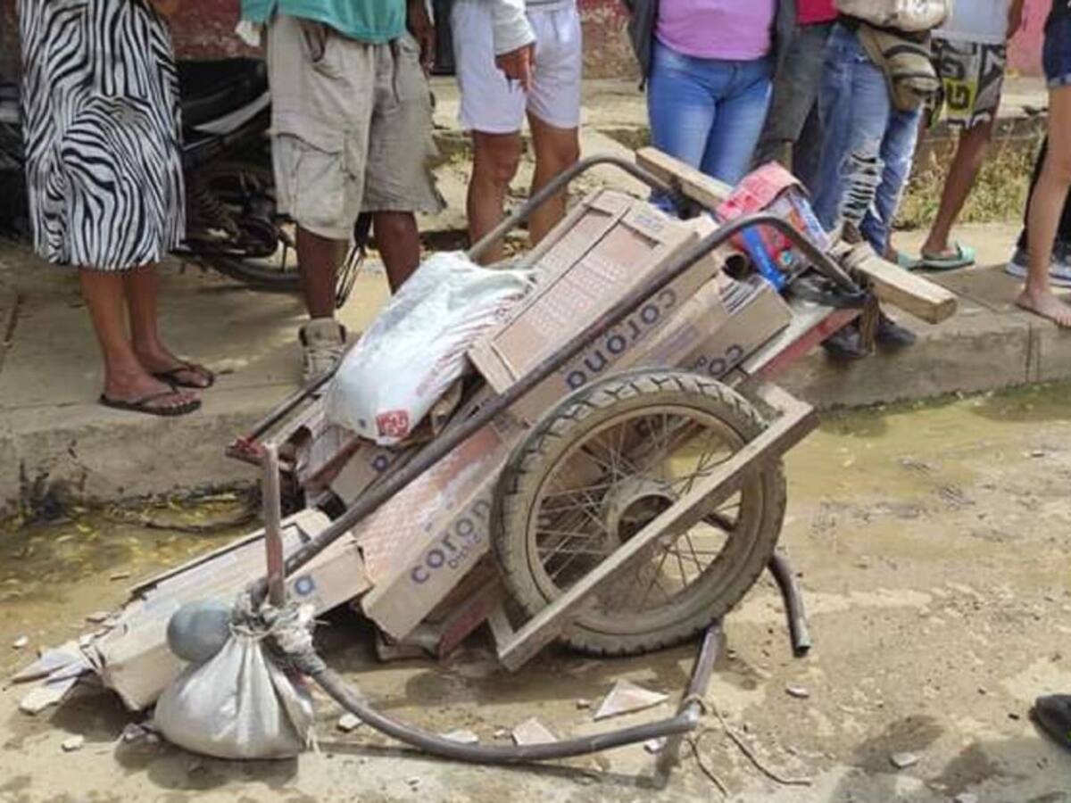 En El Carmen de Bolívar murió discapacitado en accidente de tránsito