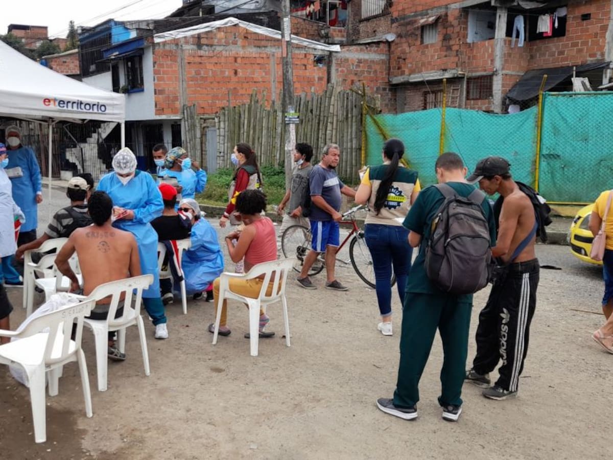 En Dosquebradas se han vacunado 400 personas en situación de calle