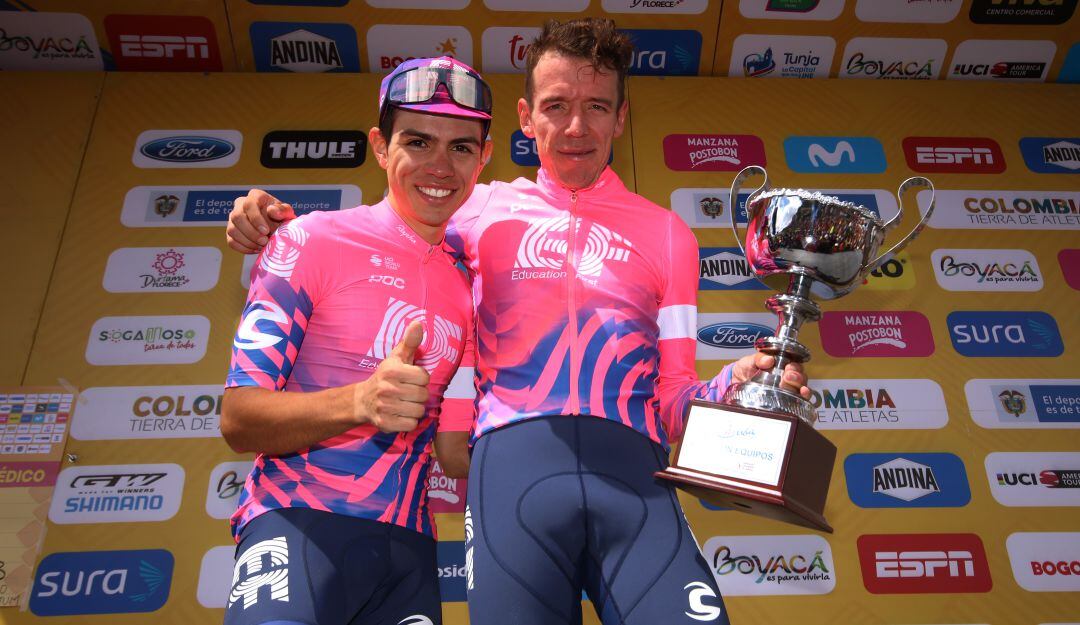 Sergio Higuita y Rigoberto Urán - Tour Colombia 2020