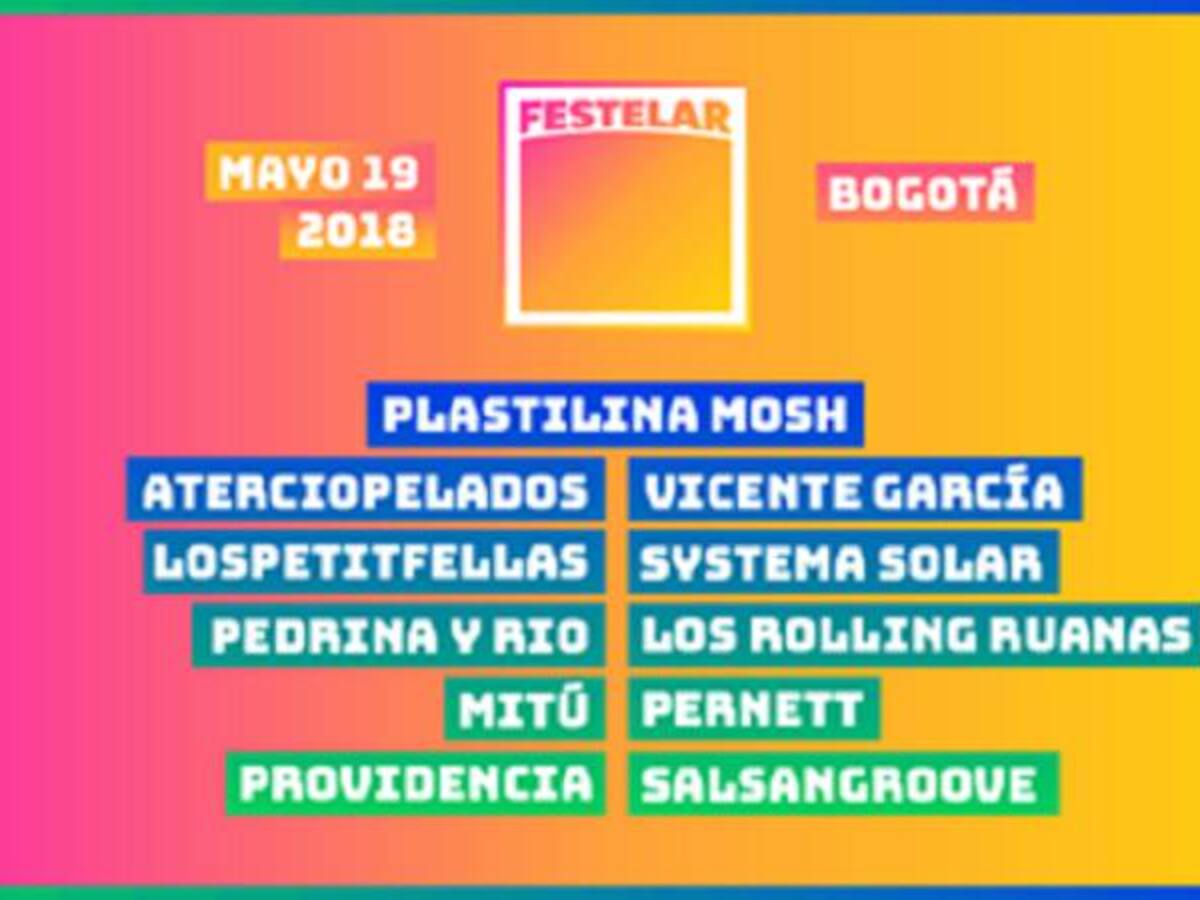 Lleno de sorpresas, así será el Festelar 2018