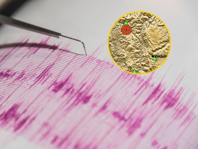 Fuerte temblor sacudió a varias regiones de Colombia en la madrugada de este domingo. Foto: Suministrada.