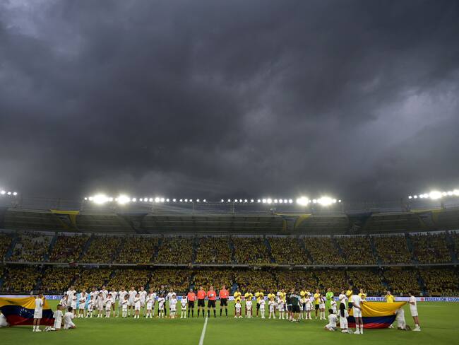 Estadio Metropolitano Roberto Mélendez en el juego entre Colombia y Venezuela. (Photo by JUAN BARRETO / AFP) (Photo by JUAN BARRETO/AFP via Getty Images)