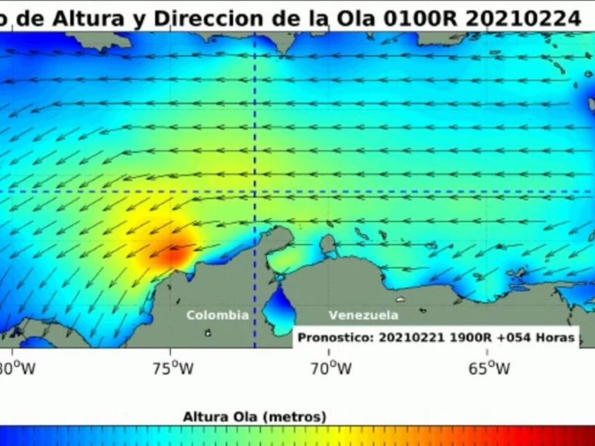 Sistemas atmosféricos fortalecen los vientos alisios en Caribe colombiano