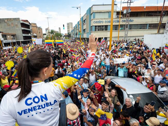 Recta final de cara a las elecciones del 28 de julio en Venezuela /EFE/ Ronald Peña