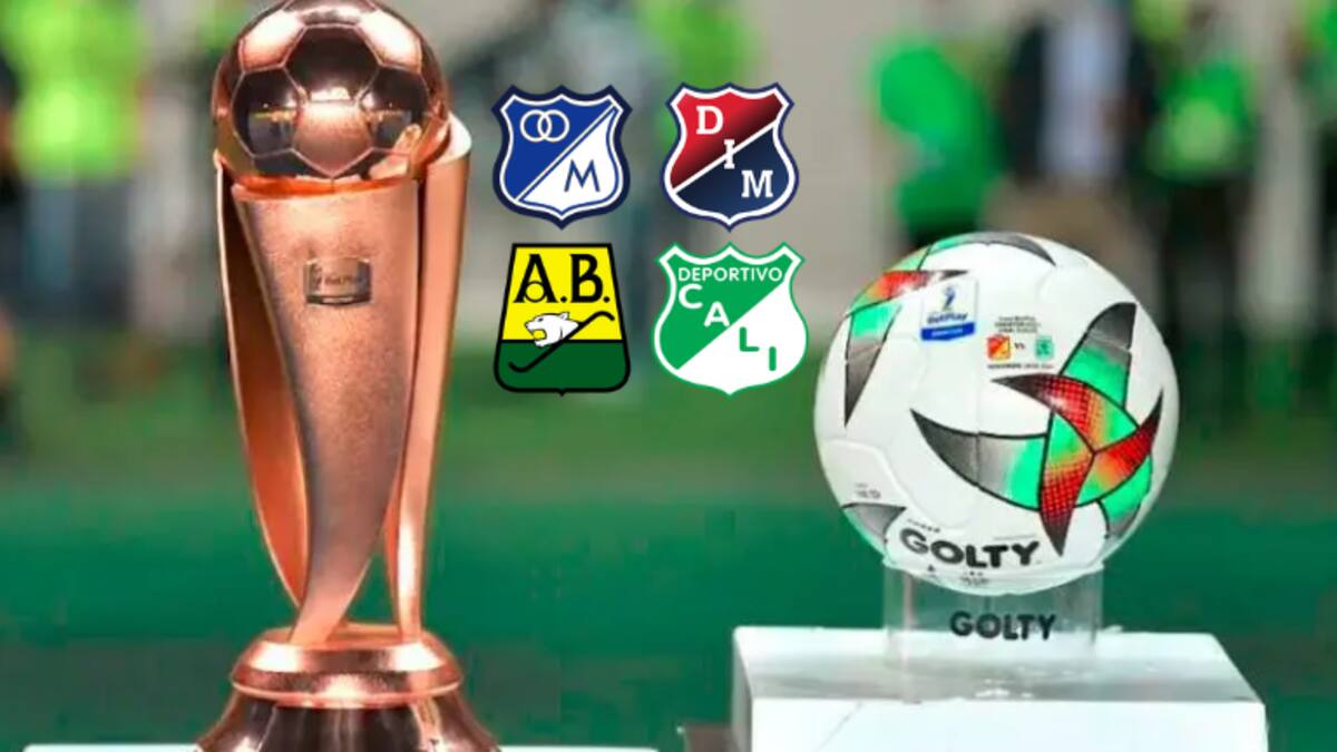 Copa Colombia 2026: Definido el fixture de Millonarios, Cali y Medellín en la fase 1