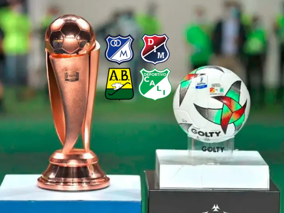 Copa Colombia 2026: Definido el fixture de Millonarios, Cali y Medellín en la fase 1