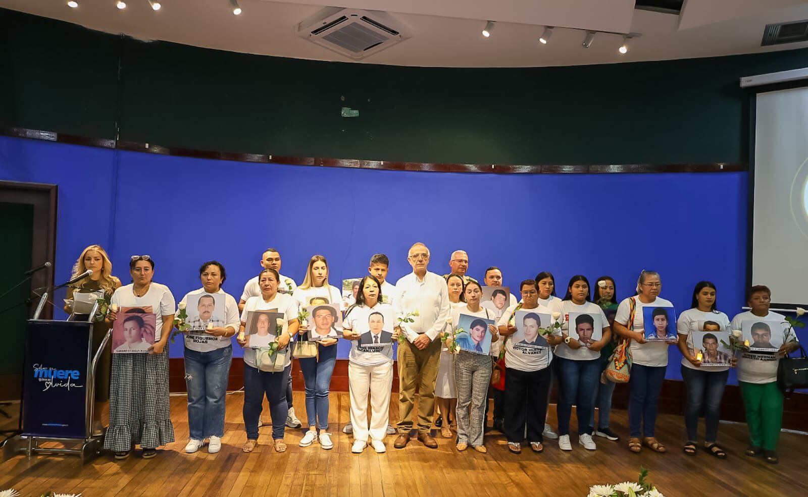 Excusas públicas por falsos positivos del Ministerio de Defensa Nacional en Caquetá.