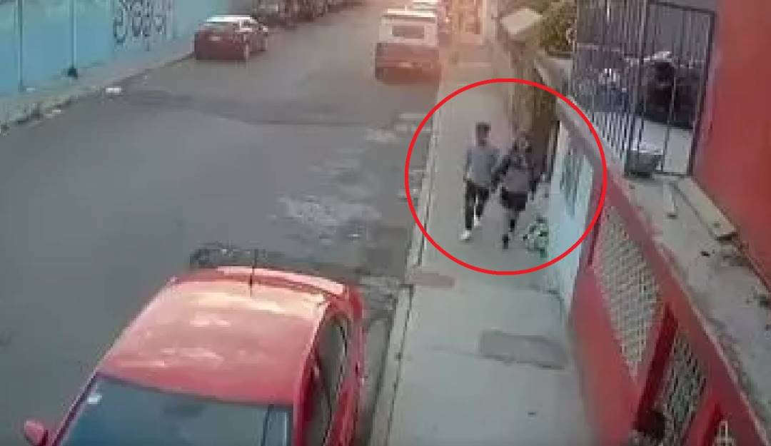 Captura de video - Hurto a pareja