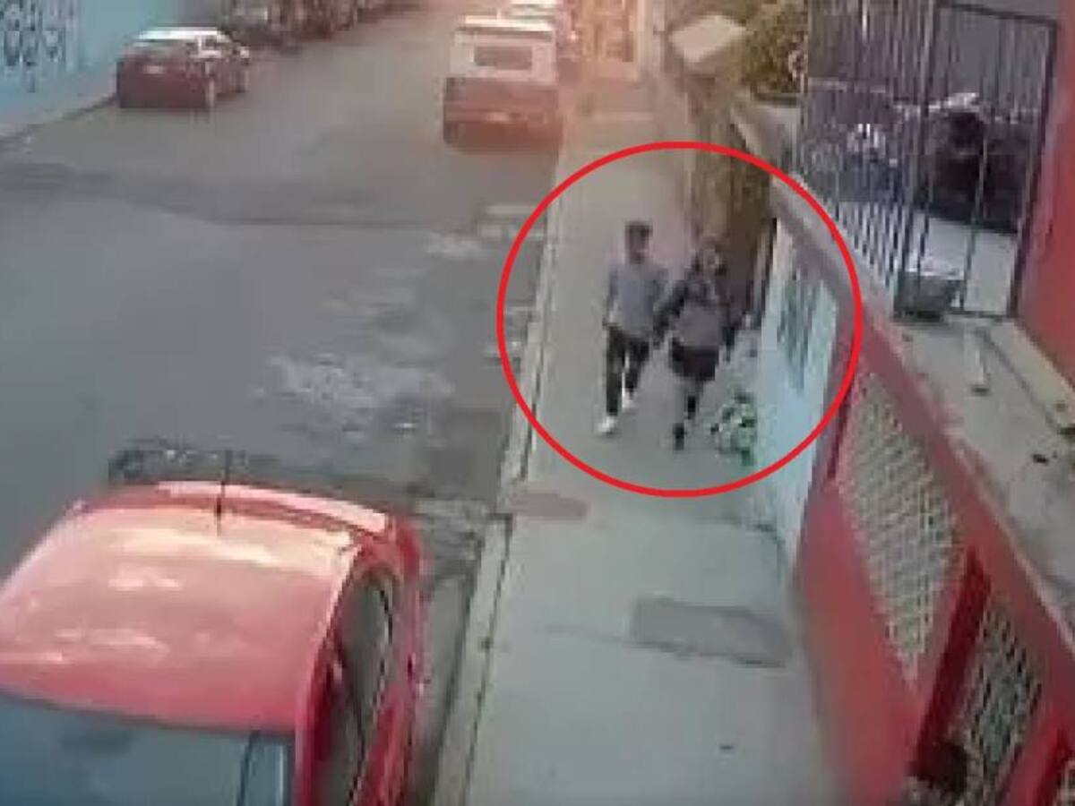 Los iban a robar, pero prefirió dejar botada a su novia para que no lo hurtaran