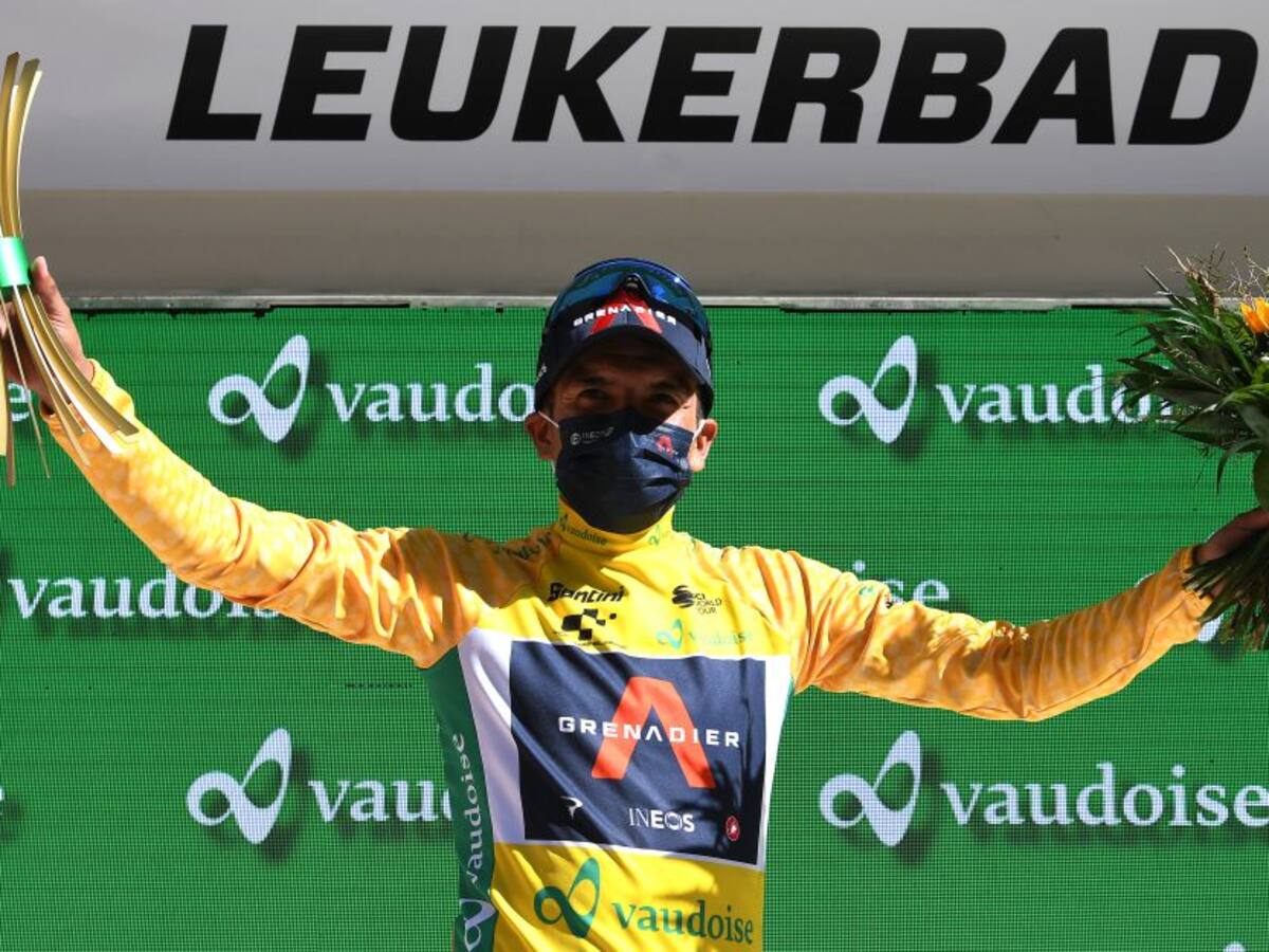 Carapaz gana la Etapa 5 y es el nuevo líder de la Vuelta a Suiza