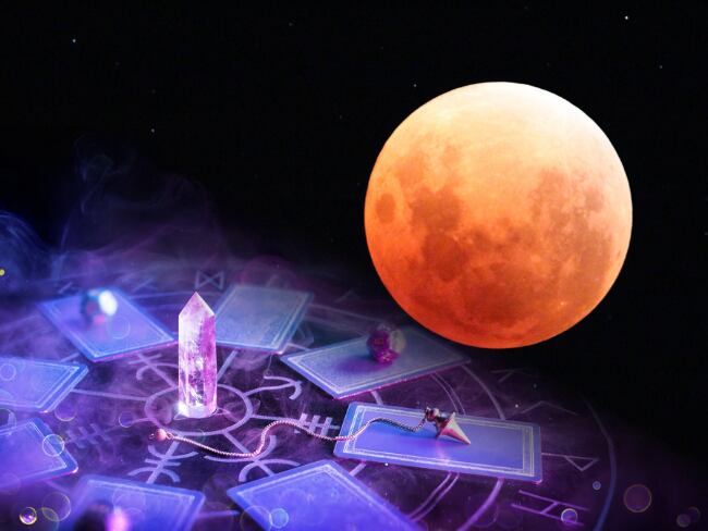 Eclipse lunar total 2025: cómo afectará a Aries, Libra y Géminis. Fotos tomadas de Canva