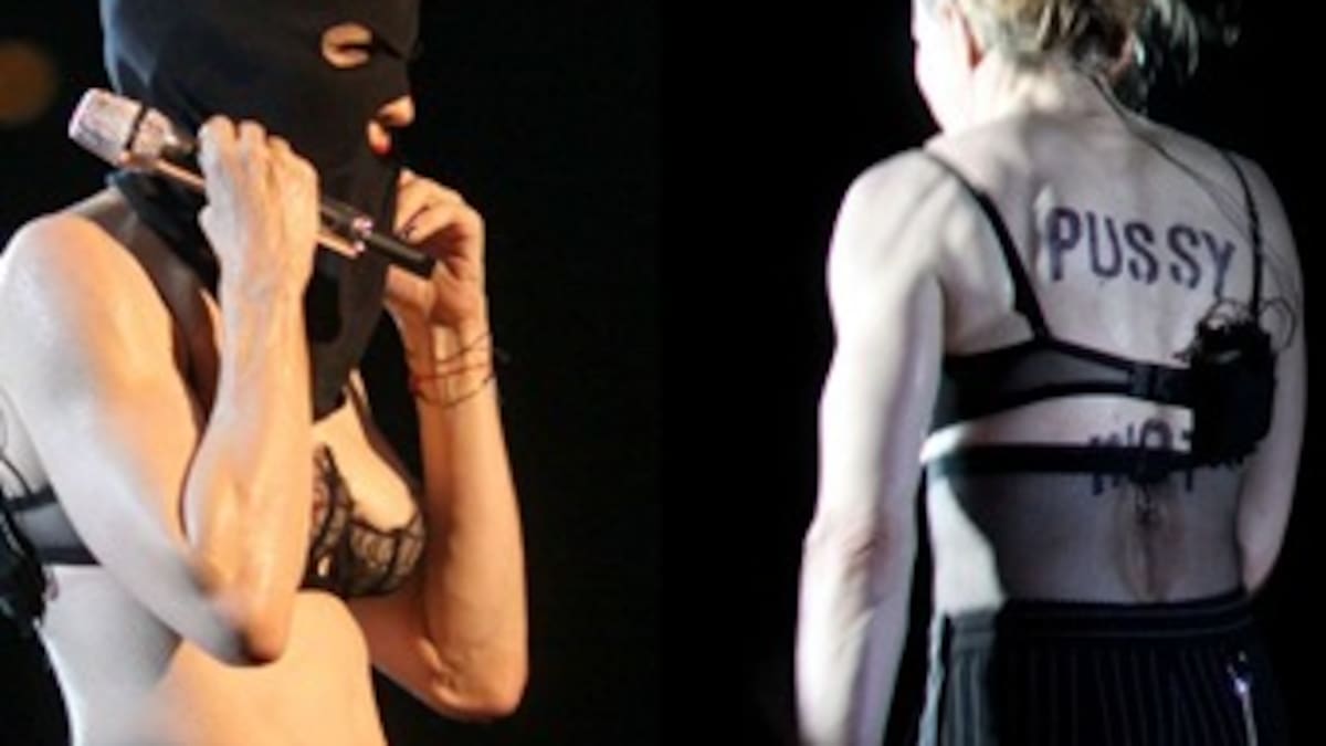 Madonna "trastornada y asqueada" por condena a las Pussy Riot