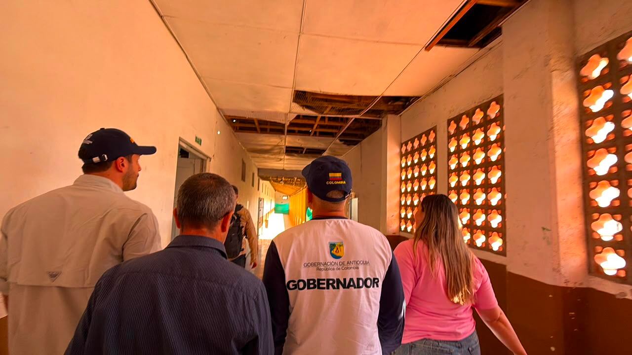 Visitas a infraestructuras hospitalarias en Antioquia. Foto: Cortesía, Gobernación de Antioquia